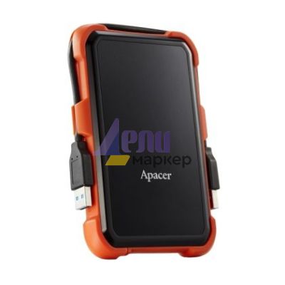 Твърд диск Apacer AC630, 1TB 2.5'' SATA HDD USB 3.2 Military-Grade Shockproof Portable Hard Drive