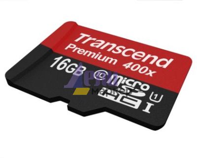Памет Transcend 16GB micro SDHC UHS-I Premium (with adapter, Class 10)