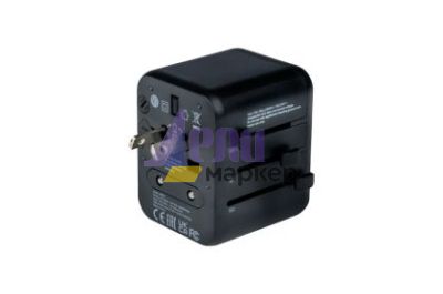 Адаптер Verbatim UTA-01 Universal Travel Adapter with 2 x USB-A ports