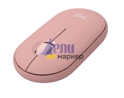 Мишка Logitech Pebble Mouse 2 M350s - TONAL ROSE - BT - N/A - EMEA-808 - DONGLELESS