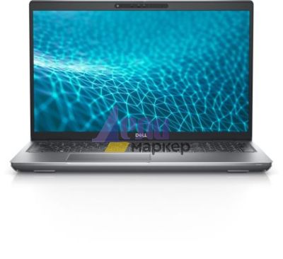 Лаптоп Dell Latitude 5531, Intel Core i5 -12600H vPro (12 cores, up to 4.4 GHz), 15.6 "FHD (1920x1080) IPS AG, 16GB DDR5 4800MHz, 512GB SSD, Nvidia GeForce MX550, IR Cam, WiFi 6E, FP, SCR, Backlit Kb, Win 11 Pro, 3Y Pro+Pantum M6500W Laser MFP