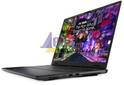 Лаптоп Dell Alienware m16 R2, Intel Core Ultra 7 155 H(16 cores, 1.40 to 4.80 GHz ), 16.0" QHD+ (2560x1600) 240Hz, 3ms, FHD IR Cam, 32GB,DDR5, 5600MT/s, 2TB SSD, RTX 4070, 8GB GDDR6, Wifi 7, Win11 Pro, Dark Metallic Moon, 3Y PS+Dell Alienware AW920H