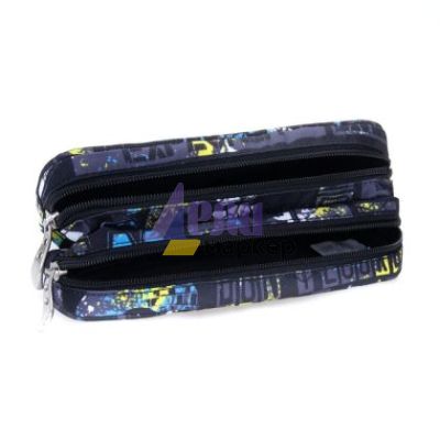 Несесер Lared Labels 203 Без пълнеж, с два ципа 22x10x7 cm