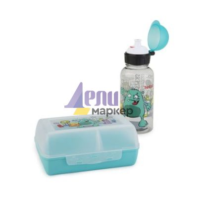 Кутия и бутилка Tefal Tritan Monster Комплект