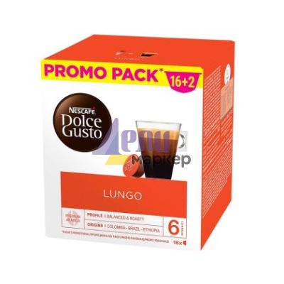 Кафе капсула NESCAFE® Dolce Gusto® Lungo 16+2 бр.