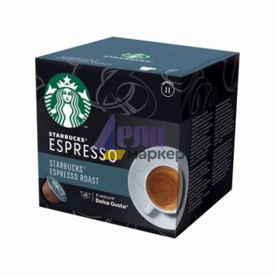 Кафе капсула STARBUCKS® Espresso Roast 12 бр., съвместими с Dolce Gusto®