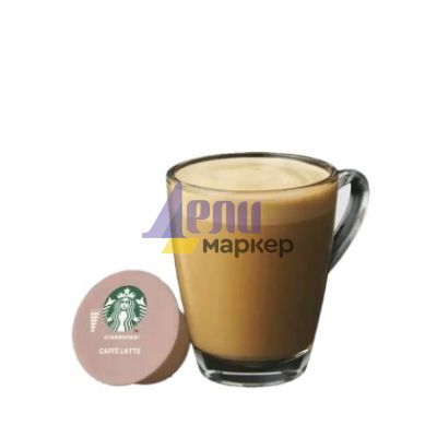 Кафе капсула STARBUCKS® Caffe Latte 12 бр., съвместими с Dolce Gusto®