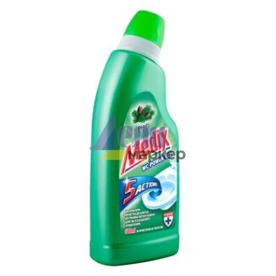 Почистващ препарат за тоалетна Medix WC Power Gel Гел 500 ml Pine