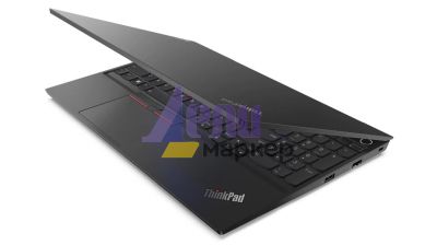 Лаптоп Lenovo ThinkPad E15 G4 Intel Core i7-1255U (up to 4.7GHz, 12MB), 16GB (8+8) DDR4-3200, 512GB SSD, 15.6" FHD (1920x1080) IPS AG, NVIDIA GeForce MX550/2GB, WLAN, BT, 1080p&IR Cam, Backlit KB, FPR, 3 cell, DOS, 3Y