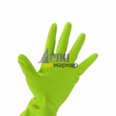 Домакински ръкавици viGO! Латекс, размер L, 1 чифт