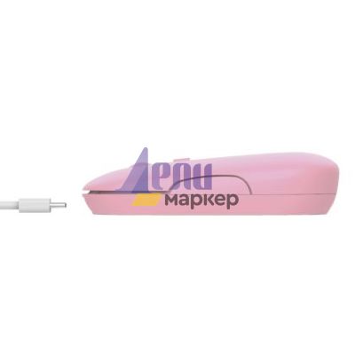 Мишка TRUST Puck Wireless & BT Rechargeable Mouse Pink