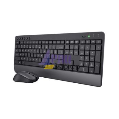 Комплект TRUST Trezo Wireless Deskset Eco US