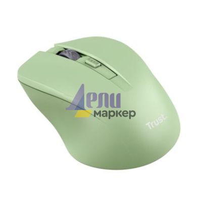 Мишка TRUST Mydo Silent Wireless Mouse Green