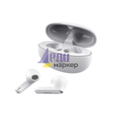 Слушалки TRUST Yavi Bluetooth ENC Earphones White