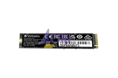 Твърд диск Verbatim Vi5000 Internal PCIe NVMe M.2 SSD 512GB