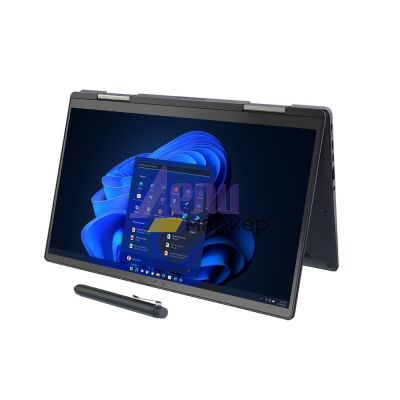 Лаптоп Dynabook Toshiba Portege X30W-K-104, Intel Core i7-1260P, LPDDR5 5200 16GB OnBoard, M.2 PCIe 512G SSD, 13.3" FHD IPS non-glare, Touch, HD Cam, BT, Intel 11ax+acagn+BT (2x2), Win 11 Pro, Dark Blue, backlight KB, 3Y Gold On-site Europe