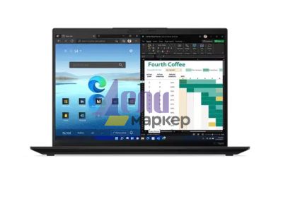 Лаптоп Lenovo ThinkPad X1 Nano G2 Intel Core i7-1260P (up to 4.7GHz, 18MB), 16GB LPDDR5 5200MHz, 1TB SSD, 13" 2K (2160x1350) IPS AG, Intel Iris Xe Graphics, WLAN, BT, WWAN, IR&FHD 1080p Cam, Backlit KB, FPR, 3 cell, Win11Pro, 3Y