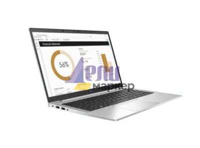 Лаптоп HP EliteBook 845 G8, Ryzen 7 Pro 5850U(1.9Ghz, up to 4.4GH/16MB/8C), 14" FHD UWVA 400 nits AG + WebCam 720p, 16GB 3200Mhz 1DIMM, 512GB PCIe SSD, WiFi a/c + BT5, Backlit Kbd, FPR, Active SmartCard, Win 10 Pro+HP DeskJet 4120e AiO Printer