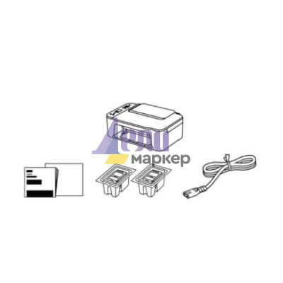 Мастилоструйно многофункционално устройство Canon PIXMA TS3451 All-In-One, White