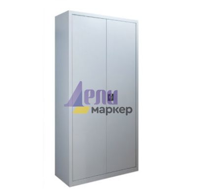 Метален шкаф Office Star С четири рафта, 90x40x185 cm Сив