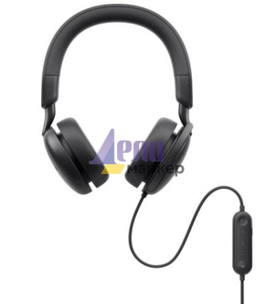 Слушалки Dell Pro Wired ANC Headset WH5024 + Dell Pro Wired / Wireless Headset Ear Cushions - HE524
