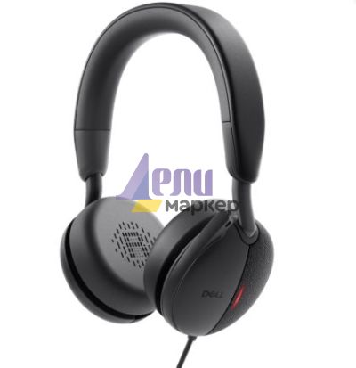 Слушалки Dell Pro Wired ANC Headset WH5024 + Dell Pro Wired / Wireless Headset Ear Cushions - HE524