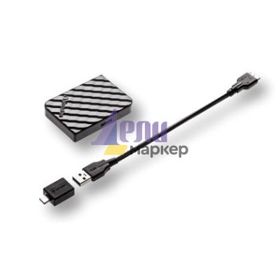 Твърд диск Verbatim STORE 'N' GO Mini SSD USB 3.2 Gen 1 512GB Black