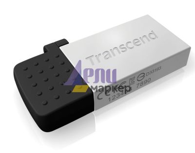 Памет Transcend 16GB JETFLASH 380, Silver Plating