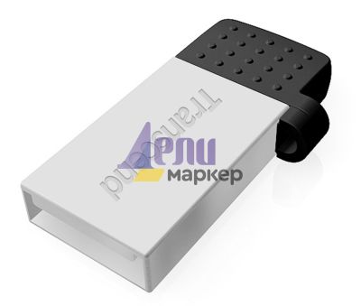 Памет Transcend 16GB JETFLASH 380, Silver Plating