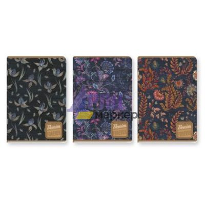 Тетрадка Black&White Mix Меки корици, А4 60 л. с широки редове