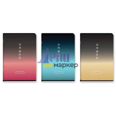 Тетрадка Black&White Mix Меки корици, А4 80 л. с широки редове