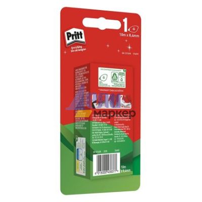 Лепило Pritt Compact Permanent Универсално, ролка 10 m