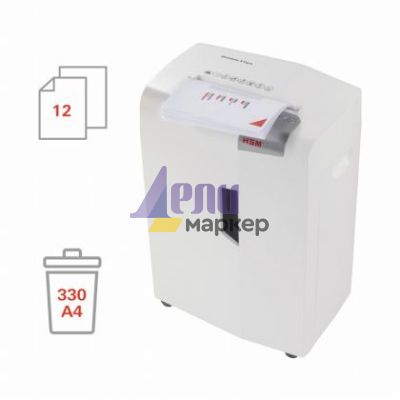 Шредер HSM Shredstar X12 Pro 12 листа, 26 l