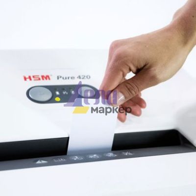 Шредер HSM Pure 420 X11 11 листа, 35 l