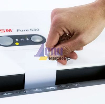 Шредер HSM Pure 530 X11 11 листа, 80 l