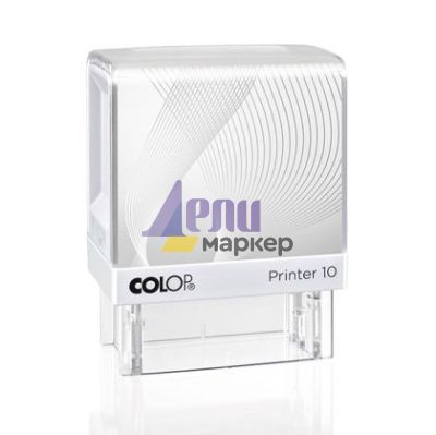 Печат Colop Printer 10 Правоъгълен 10x27 mm