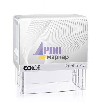Печат Colop Printer 40 Правоъгълен 23x59 mm