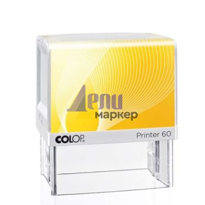 Печат Colop Printer 60 Правоъгълен 37x76 mm