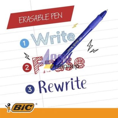 Химикалка Bic Gelocity Illusion 0.7 mm Син