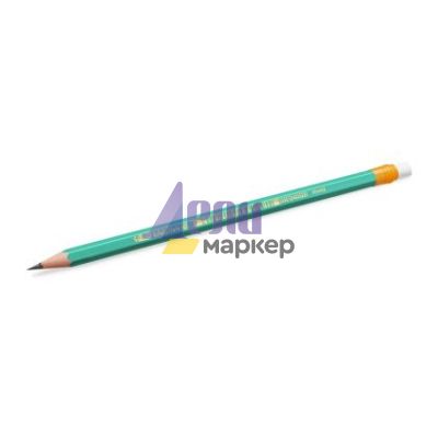 Молив Bic Evolution Подострен с гума, HB