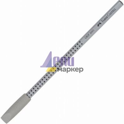 Гума капачка Faber-Castell Grip 2001 цветна, 2бр.