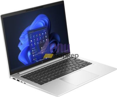 Лаптоп HP EliteBook 840 G10, Core i7-1360P(up to 5GHz/18MB/12C), 14" WUXGA AG 400nits, 32GB 5200Mhz 2DIMM, 1TB PCIe SED OPAL2, WiFi 6E + BT 5.3, Backlit Kbd, FPR, NFC, Smart Card Reader, 3C Batt, Win 11 Pro, 3Y Warranty