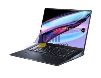 Лаптоп Asus Zenbook Pro 16X OLED UX7602ZM-OLED-ME951X, Intel i9-12900H 2.5 GHz (8-core/20-thread, 24MB cache, up to 5.0 GHz),  16" 4K (3840 x 2400) Touch, OLED 16:10 aspect ratio, LPDDR5 32G (ON BD), 2TB SSD, NVIDIA GeForce RTX 3060 6GB,Num Pad, Win 11 Pr