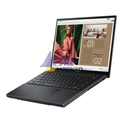 Лаптоп Asus ZenBook Duo 14 UX8406MA-PZ346X, Screen Pad Plus, Intel ULTRA 7 155H ,14" OLED, WQXGA+ ( 2880X1800 ) 16:10Touch, 32GB LPDDR5X (on bd), 1TB SSD, Soft Keyboard, Windows11 Pro,GREY