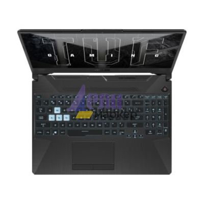 Лаптоп Asus TUF A15 FA506NF-HN009,AMD Ryzen5 7535HS/H (6-core/12-thread,16MB cache, up to 4.5 GHz ),15.6" FHD (1920x1080)144 Hz,16GB DDR5 4800(2*8),512 GB M.2 SSD,RTX 2050 4GB GDDR6,Wi-Fi 6(802.11ax),Backlit Chiclet Keyboard 1-Zone RGB, no OS, Graphite Bl