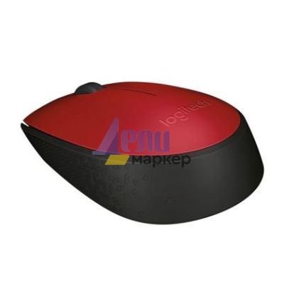 Мишка Logitech Wireless Mouse M171 Red