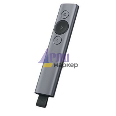 Безжичен презентер Logitech Spotlight Plus Presentation Remote - Slate