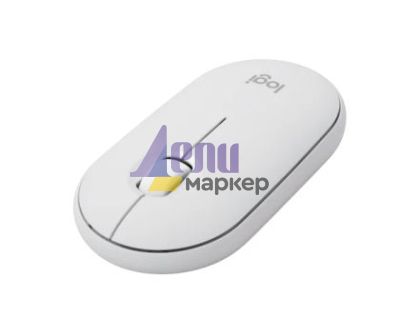 Мишка Logitech Pebble Mouse 2 M350s - TONAL WHITE - BT - N/A - EMEA-808 - DONGLELESS