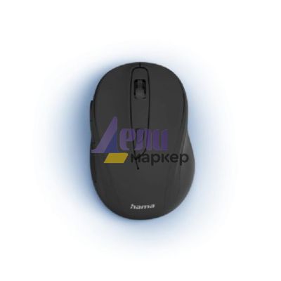 Мишка HAMA MW-400 Безжична оптична, USB, черен