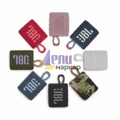 Тонколона JBL GO 3 Преносима, Цветен микс